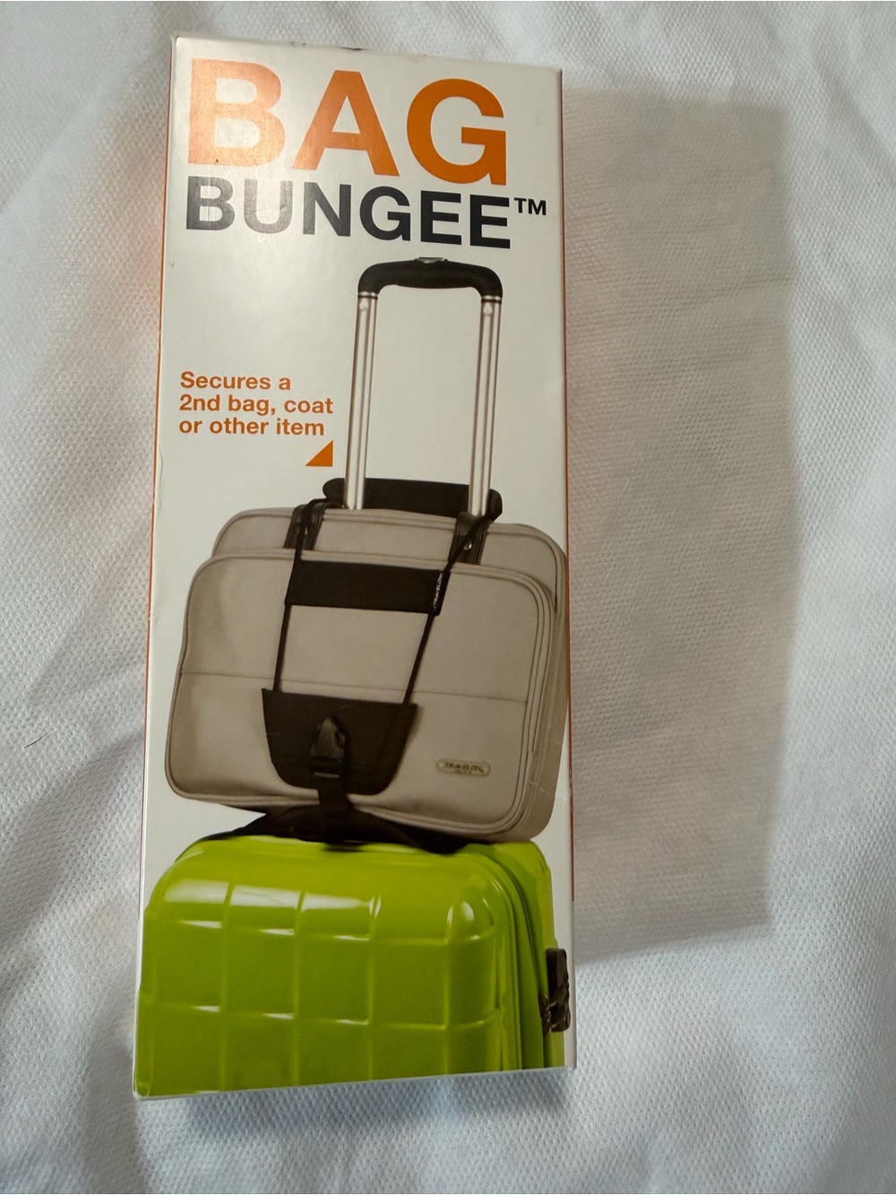 Travelon Black Luggage Strap with Lime and Blue Accents